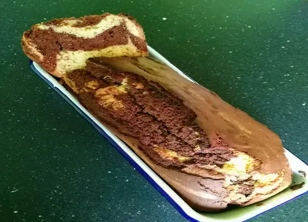 Cake marbré sans beurre