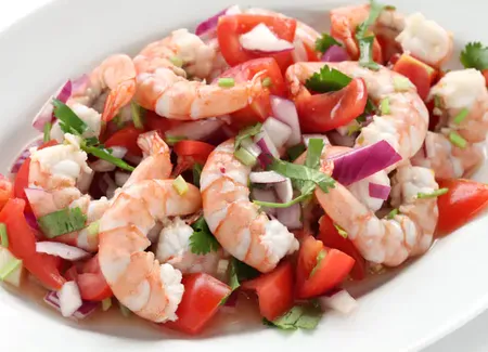 Ceviche de crevettes (equateur)