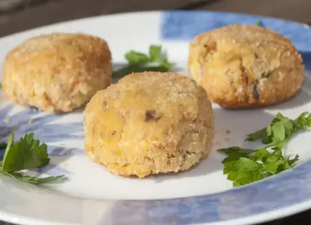 Croquettes rapides au saumon