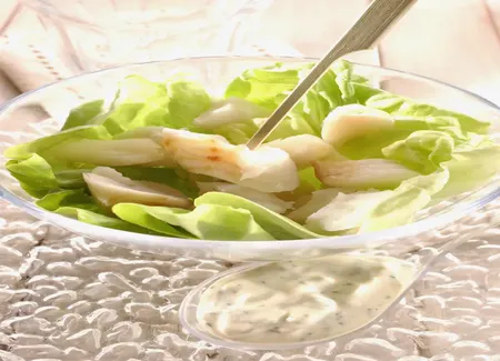 Salade de cabillaud au yaourt
