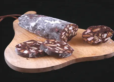 Saucisson au chocolat facile