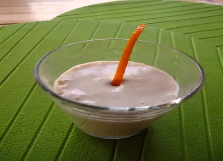 Crème de banane au tofu