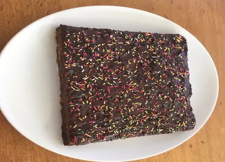 Gâteau au thés bruns