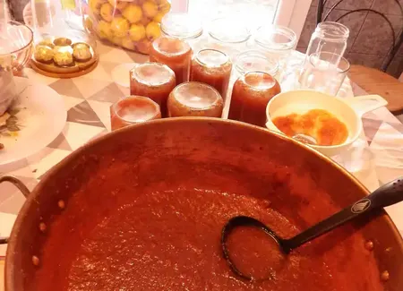 Confiture de nèfles du japon