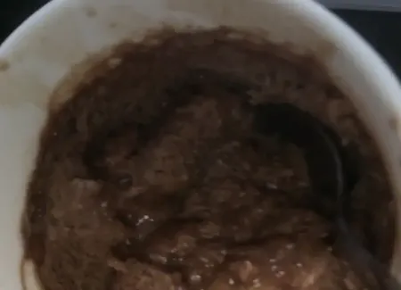 Mugcake au chocolat sans micro-ondes