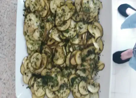 Salade de courgettes à l'italienne