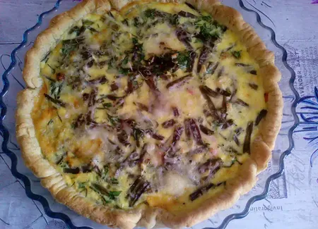 Quiche printanière
