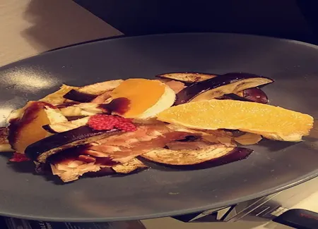 Saumon mi-cuit à l'orange