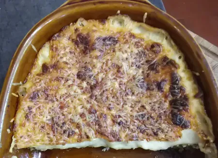 Lasagne de courgettes et ricotta
