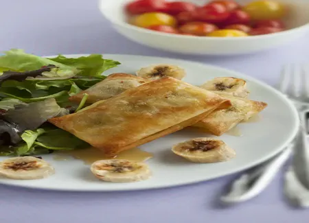 Brick jambon banane
