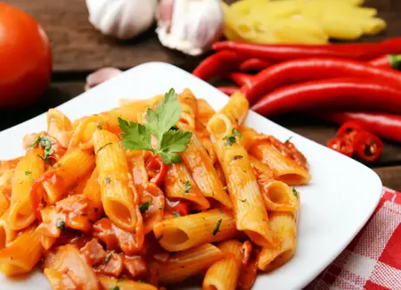 Pennes sauce tomate à ma façon