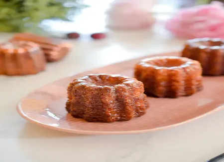 Cannelés croustillants et bien dorés