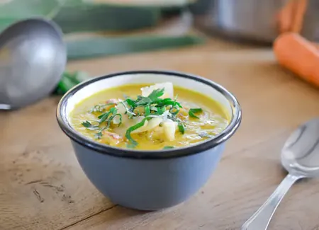 Soupe de légumes qui a du goût