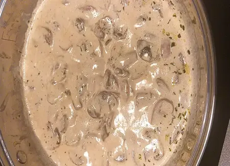 Champignons à l'estragon