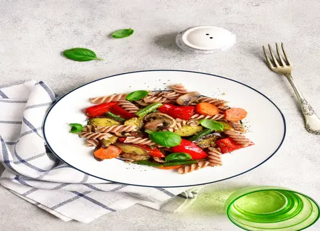 Pâtes aux légumes du soleil