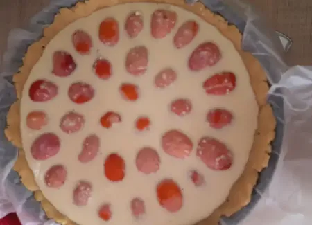 Tarte aux abricots frais express