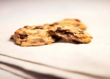 Cookies à la banane - sans gluten, sans sucre et sans beurre