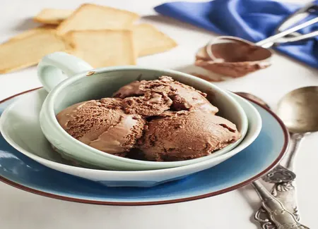 Crème glacée au chocolat