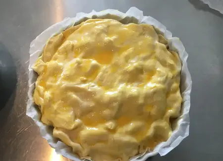 Tourte à la brandade de morue "maison"