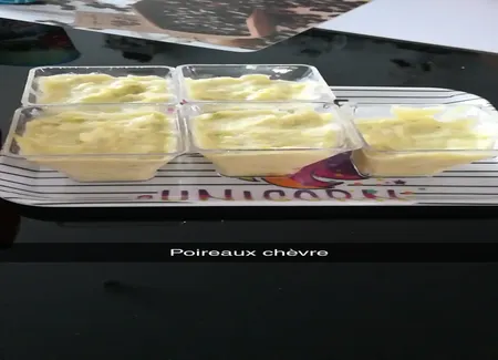 Délice de poireaux à la chèvre