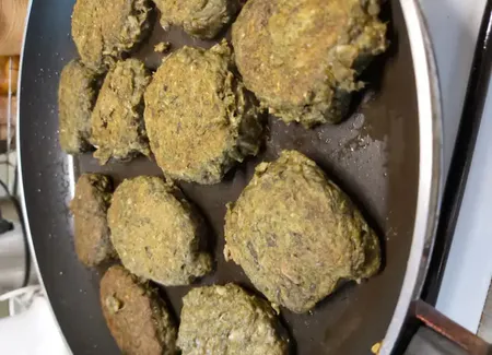 Galettes de thon et épinard très légères