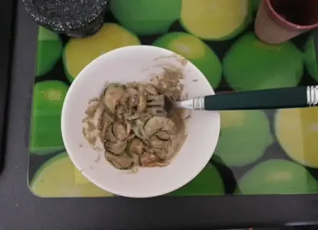 Courgettes au parmesan et aux olives