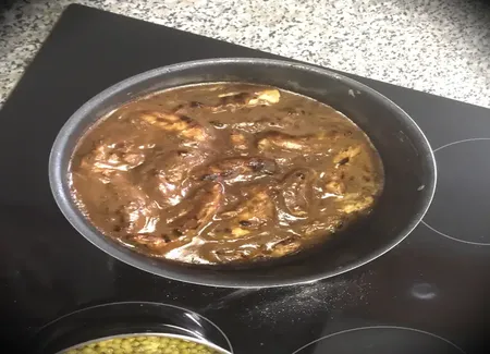 Aiguillettes de poulet à l'ail et vinaigre balsamique