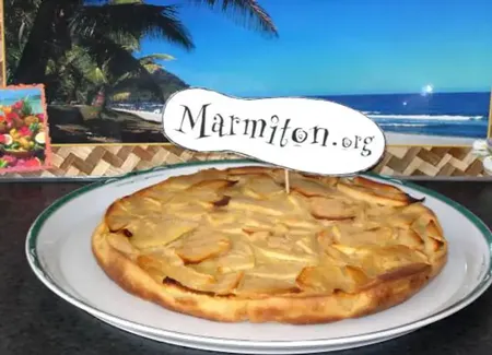 Clafoutis léger aux pommes