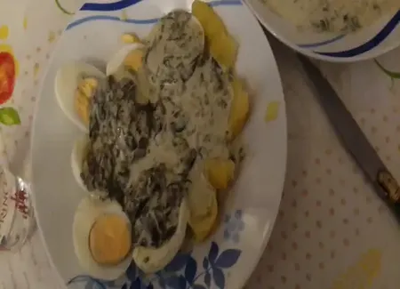 Les oeufs à l'oseille