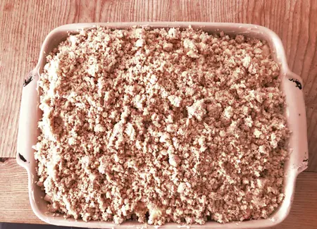 Crumble marmiton