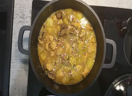 Emincé de poulet au mélange de saveurs