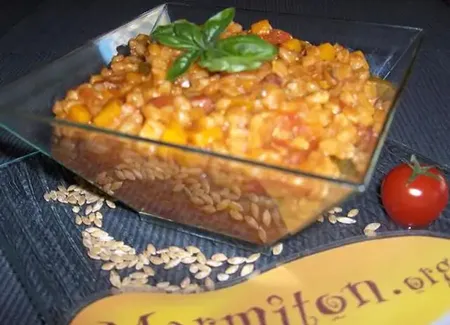 Petit épeautre aux légumes
