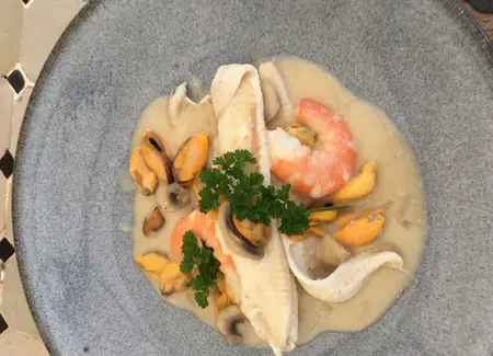 Filets de soles à la dieppoise