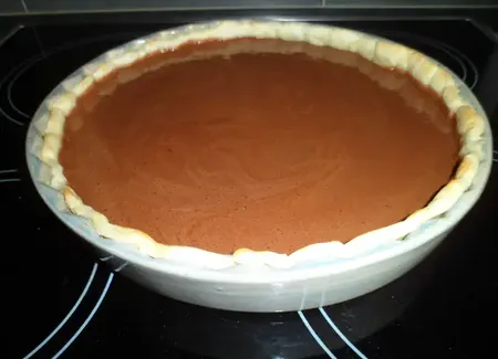 Tarte au chocolat de lilie