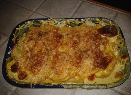 Gratin pommes de terre et butternut